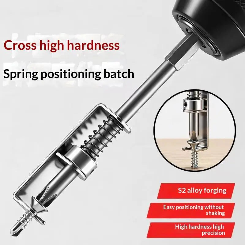 Screwdriver Bit Cross Anti Drop Screw Holder Strong Fixing Clamp Qme