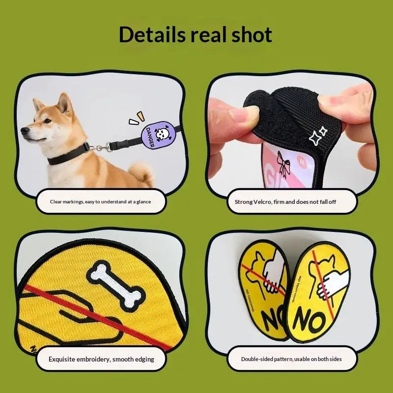 Anti Feeding Warning Sign Pet Gatherings Outingspet Dog Social Qme