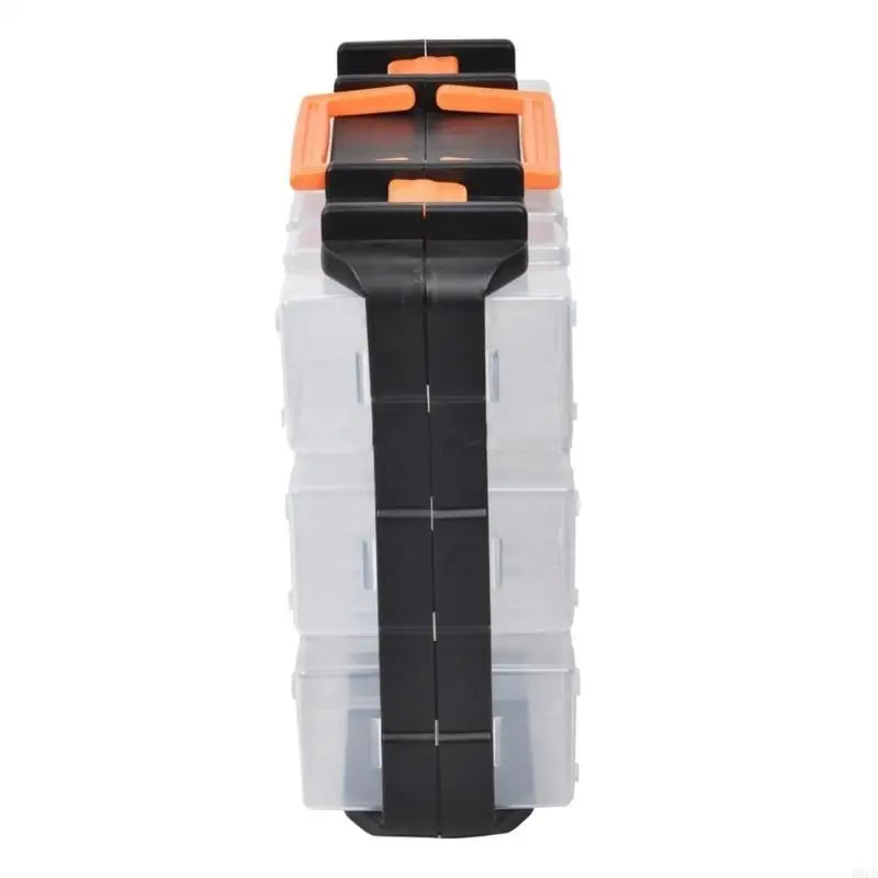 Portable Tool Storage Box Multiple Compartments Removable Dividers Qme