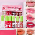 6-Pack Moisturizing Brightening Lip Oil Berry Waterproof Sweat Proof Qme 6pcs