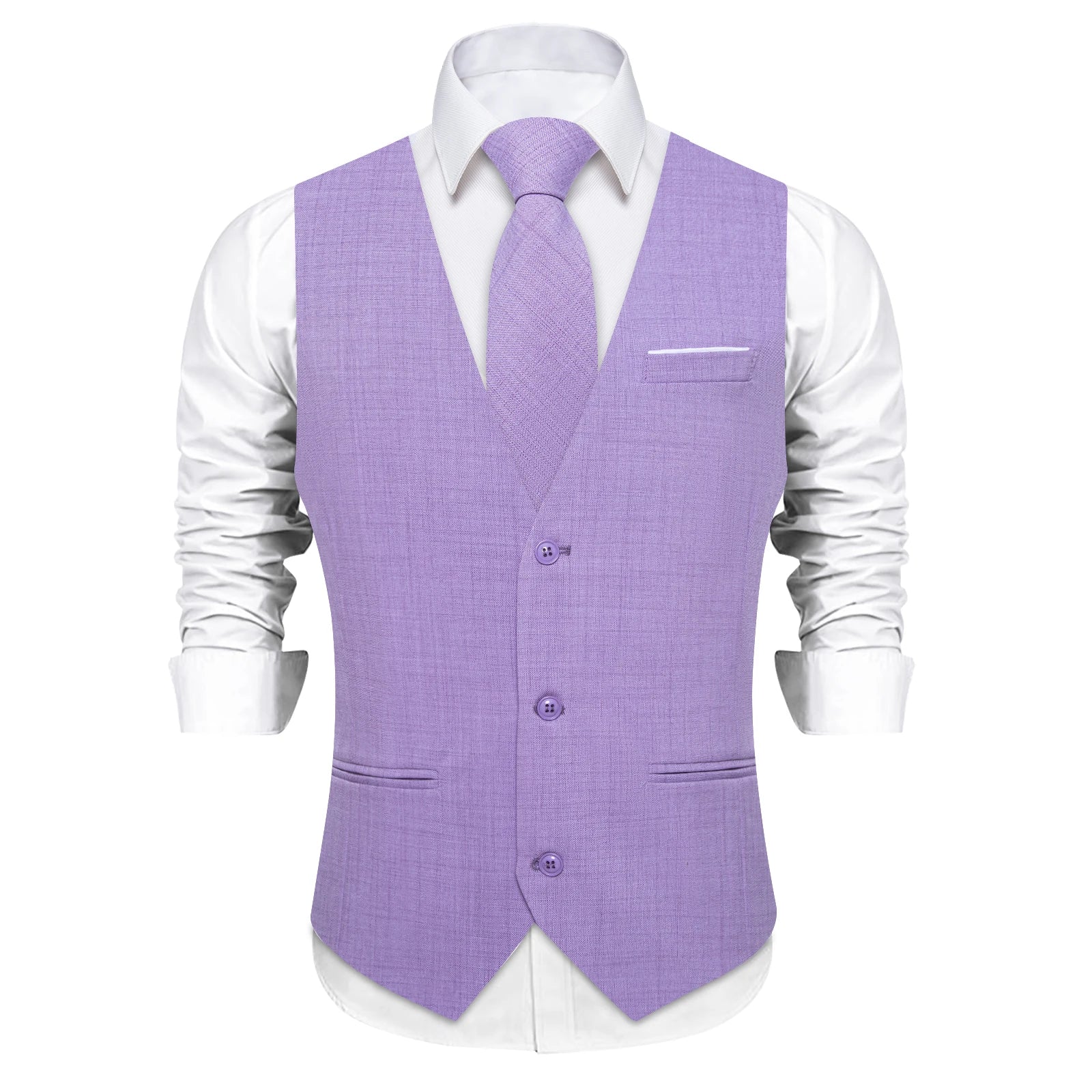 Men's Solid Formal Suit Vest – V-Neck Waistcoat with Adjustable Back Belt, Perfect for Weddings, Business Casual Occasions Qme MJTZ0811 XL