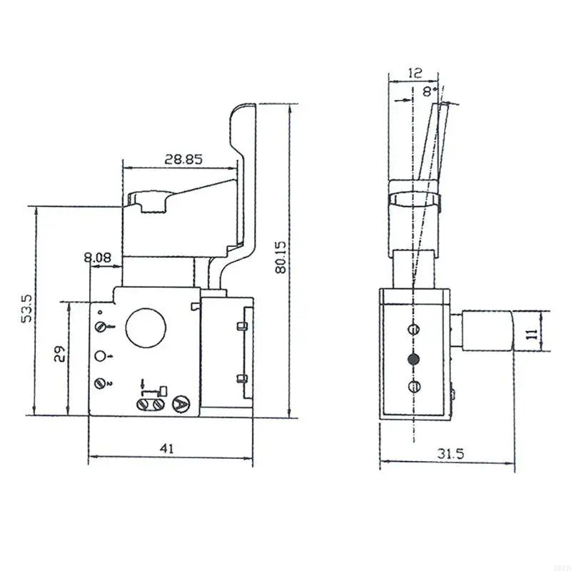 FA2-6 1BEK Electric Drill Speed Control Trigger Button Power Push Qme