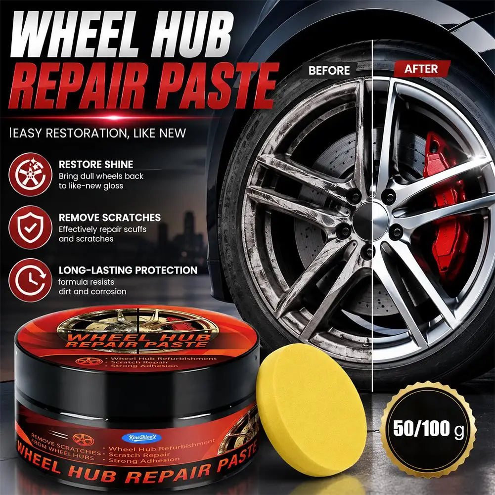 Universal Wheel Hub Repair Car Scratch Polish Tire Rim Paint Paste Qme