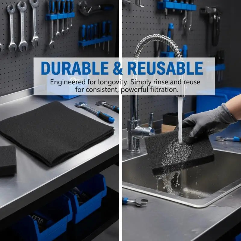 Density Activated Carbon Foam 60 50 Universal Cooker Hood Extractor Qme
