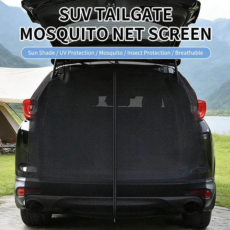 Magnetic Trunk Mesh Breathable Mosquito Resistant Environmentally Qme