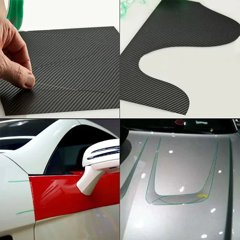 5/10/50m Vinyl Wrap Car Stickers Knifeless Tape Design Line For Wrapping Film Cutting Tools Car Film Qme
