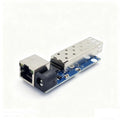 Gigabit 1.25G Mini Reverse POE Media Converter Slot SFP Transceiver RPOE 5V-24V Input 1SFP Slot 1 RJ45 Ethernet SFP Fiber Switch Qme 1PCS Rpoe PCBA