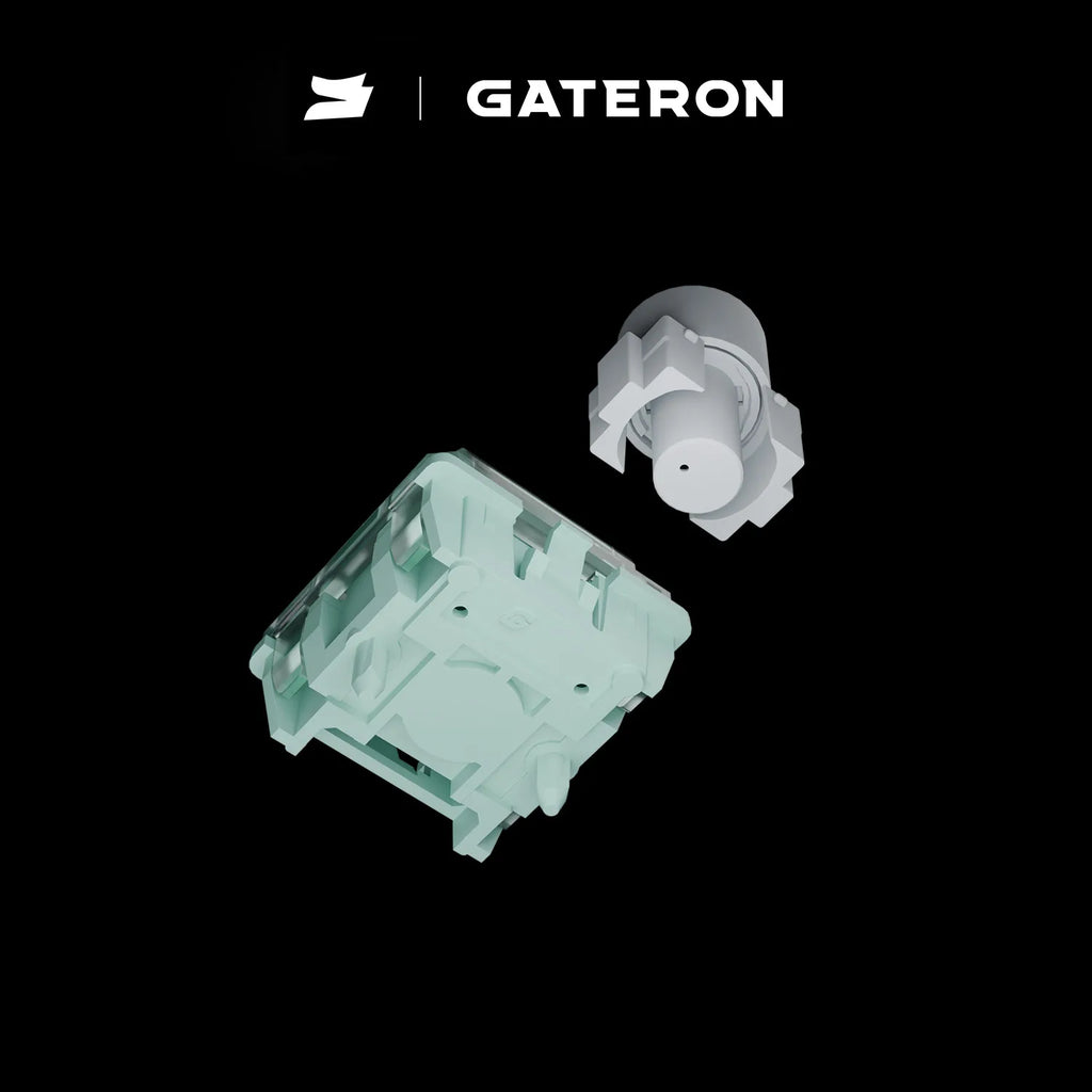 GATERON Magnetic Jade Ultra Switch Linear Freely Setting Rre-Travel HE Hall Sensor Effect for Magnetic Keyboard Gaming Office Qme