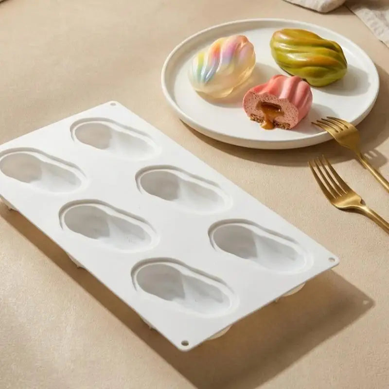 Pistachios Design Food Grade Silicone Chocolate Mold French Mousse Qme
