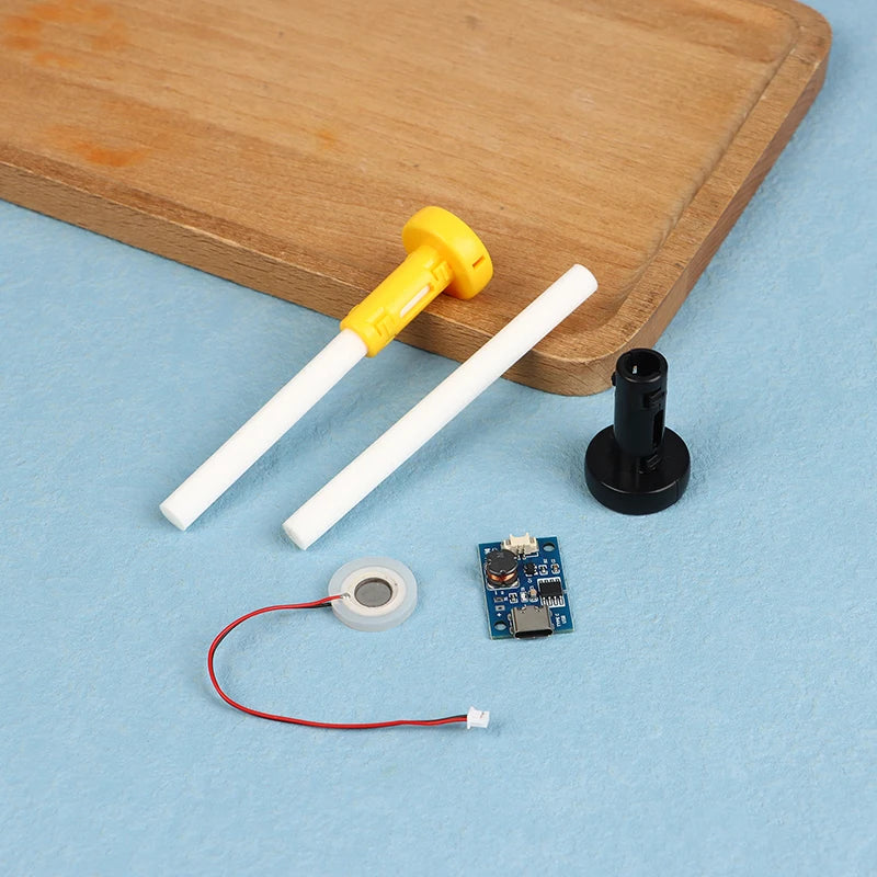 DC 5V Switchable Four Spray Humidifier Module Atomization Control Board DIY Ultrasonic Atomizer TYPE - C Interface. Qme
