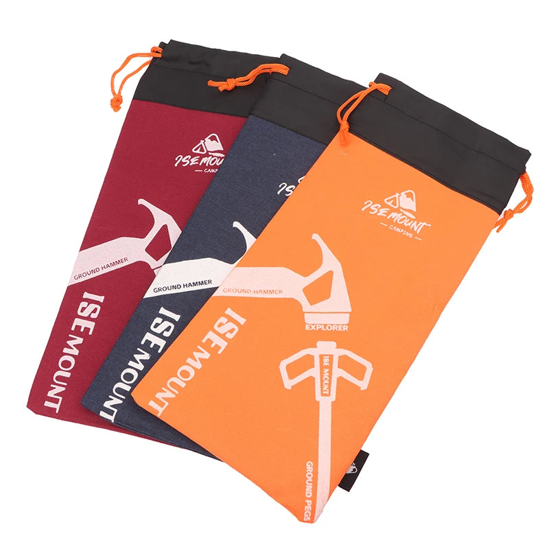 Oxford Cloth Tent Pegs Nails Storage Bag Portable Stake Bags Qme