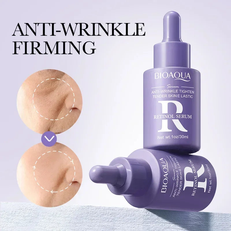 Bag Vitamin C Retinol Hyaluronic Acid Serum Face Moisturizing Anti Qme
