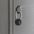 Mini Combination Padlock Resettable Luggage Locks Outdoor Waterproof Padlock Suitcase Gate Pad Lock Combo Gym Locker for Storage Qme 1pc