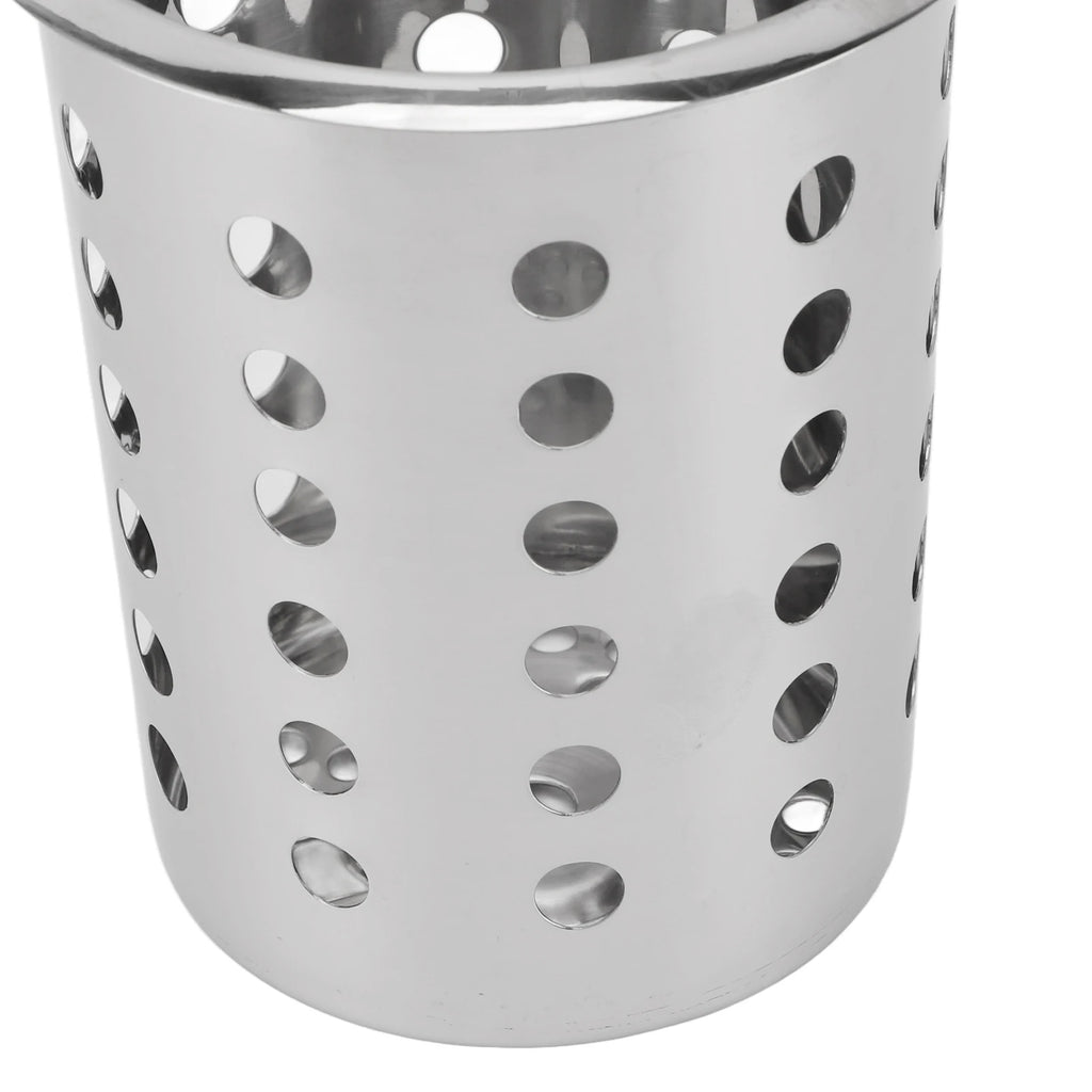 Stainless Steel Utensil Holder Large Capacity Mess Proof Kitchen Utensil Holder for Countertop for Knife for Chopsticks Qme