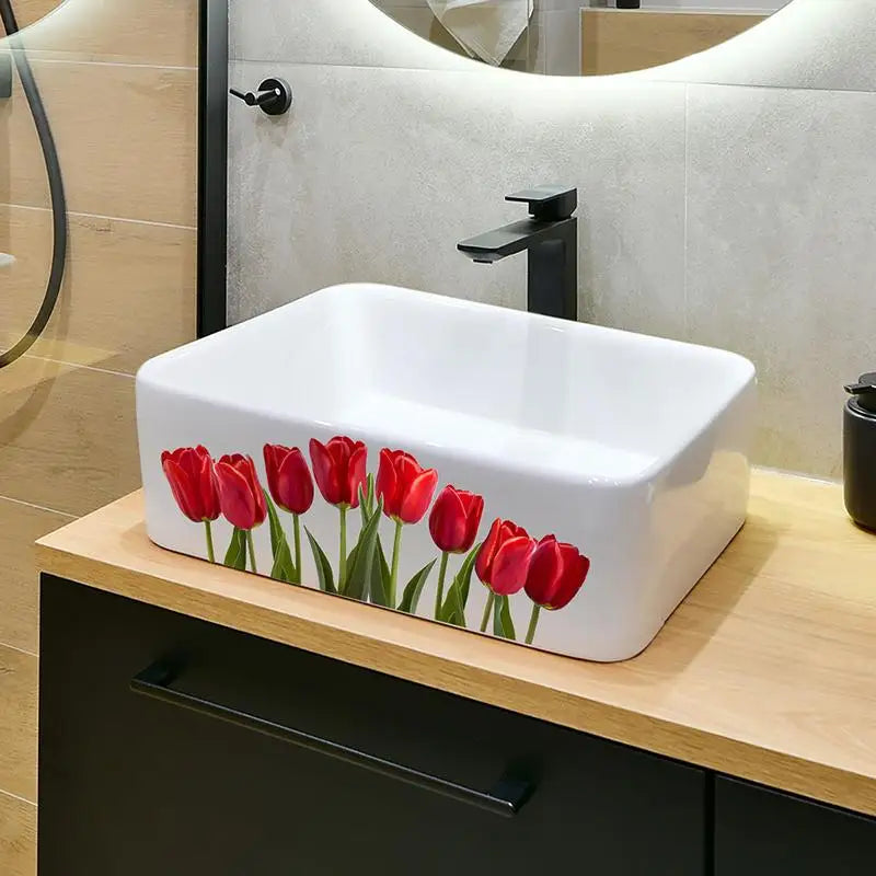 Self-adhesive Removable Waterproof Backsplash Decoration Home Decor Qme