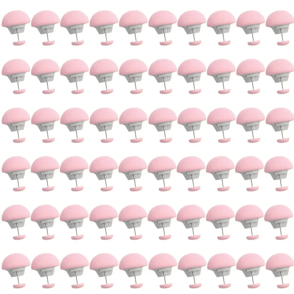 60-4PCS Bed Sheet Clip Quilt Anti Slip Safety Fixing Clip Blanket Anti Slip Deformation One Key Unlock Fastener Bed Accessories Qme Pink 60pcs