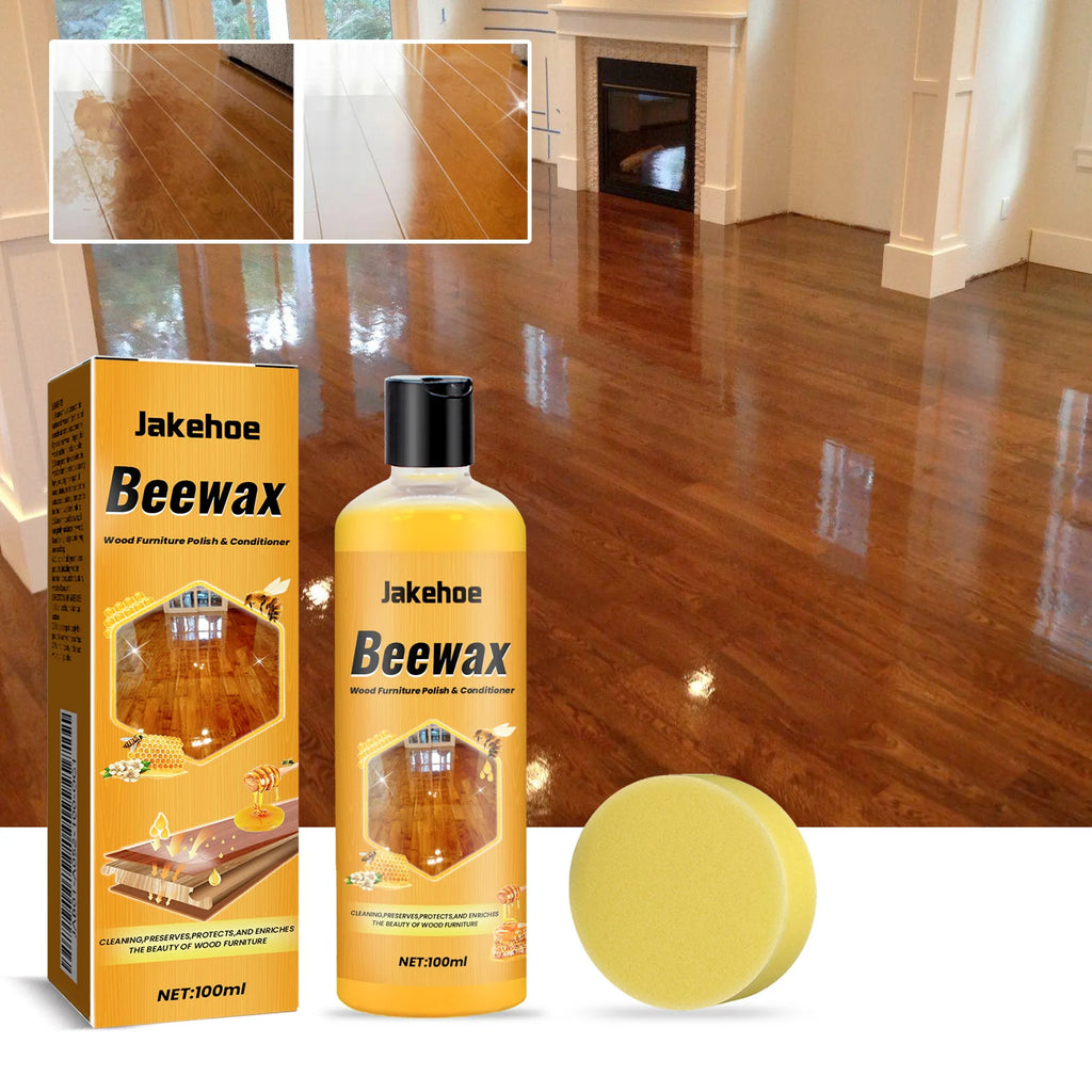 Floor Cleaner; Home Wooden Floor Protection Cleaning Maintenance Wax for Decontamination and Dust Prevention, Polishing and Qme