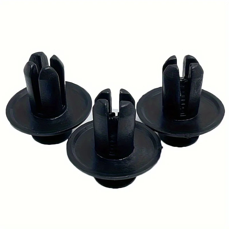 50pcs Universal Type Car Snapback, Interior Plate Trunk Plastic Expanding Screw Nail Fender Leaf Plate Snapback Qme