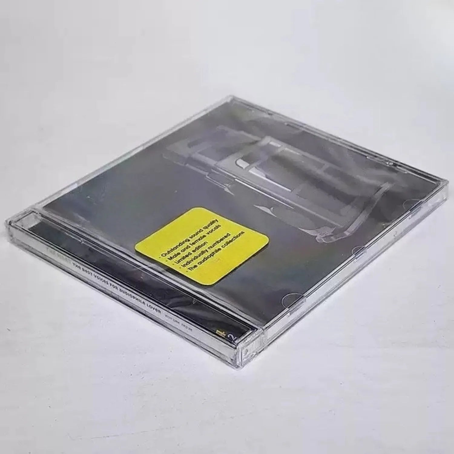 Audiophile Vocal Test CD Album, Speaker Evaluation Edition, High-Fidelity Vocal Performance Media for Enthusiasts & Home Decor Qme