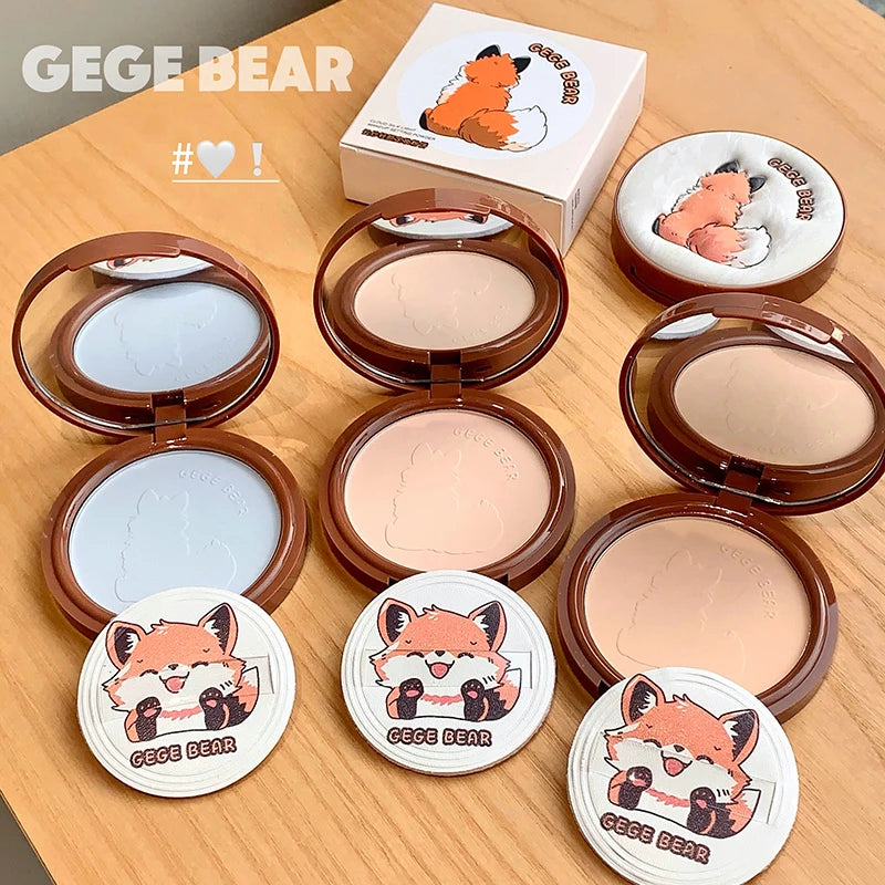 Gege Bear Light Face Large Volume Setting Powder Cute Matte Makeup Qme
