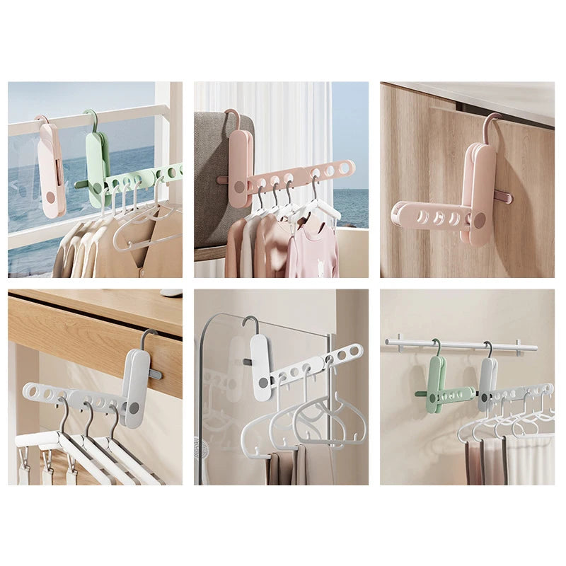 Folding Clothes Drying Rack Travel Essentials Laundry RV Portable Qme