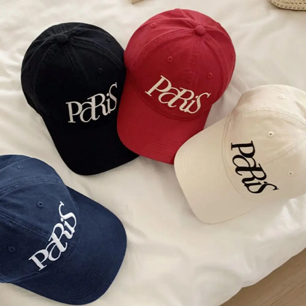 Casual Embroidered Embroidery Baseball Cap NYC Hole Letter Baseball Hat Retro Sunscreen Hat Sun Hat Girl Qme