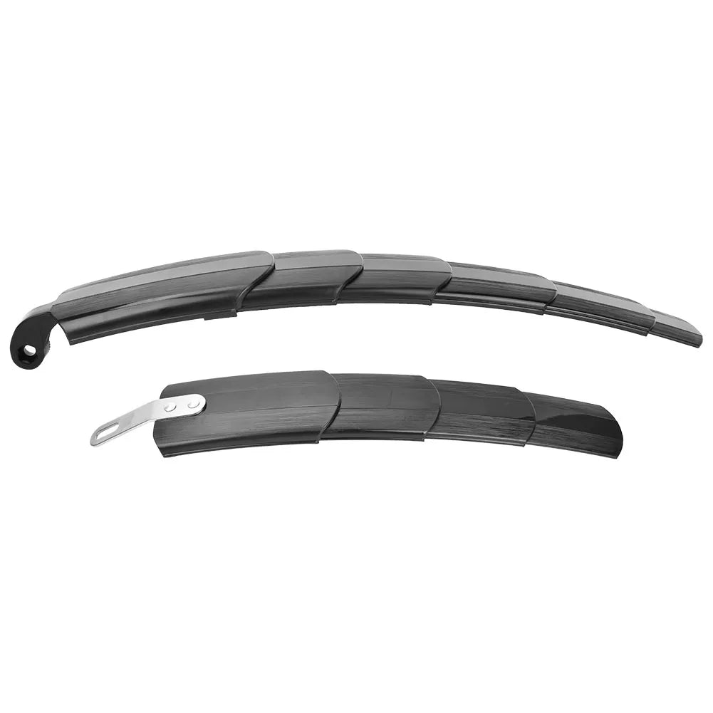 Mountain Bike Fender Front Rear Mudguard Fenders Set Telescopic Bicycle Fender Suitable for 16/18/20/22/24/26/700C Qme