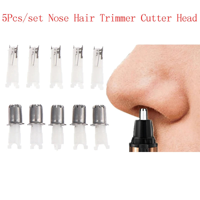 Nose Trimmer Heads Hair Cutter Replacement Head 3-in-1 Electric Qme