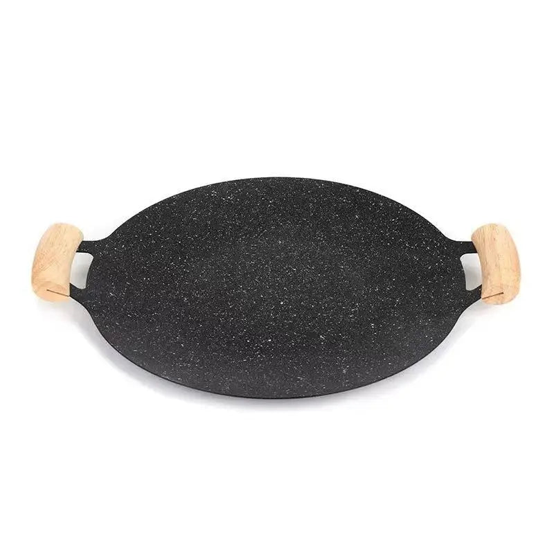 Kitchen Non-stick Pan 28 30 32 34 Korean Maifan Stone BBQ Grill Qme 32CM