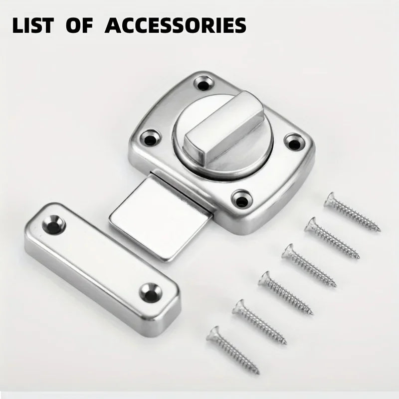 Secure Your Home With This Heavy-Duty Swivel Bolt Door Lock! Qme