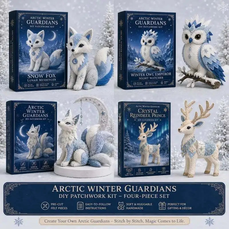 3D Stuffed Animals Mythical Creature, Pre-Cut Handmade Craft Kit For Home Decor & Gift Qme
