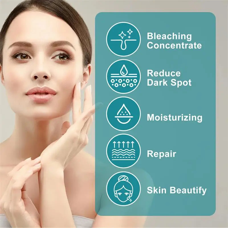 Melasma Brightening Face Cream Niacinamide Serum Brighten Cream Fade Fine Lines Lighten Dark Dot Reduce Melanin Face Skincare Qme