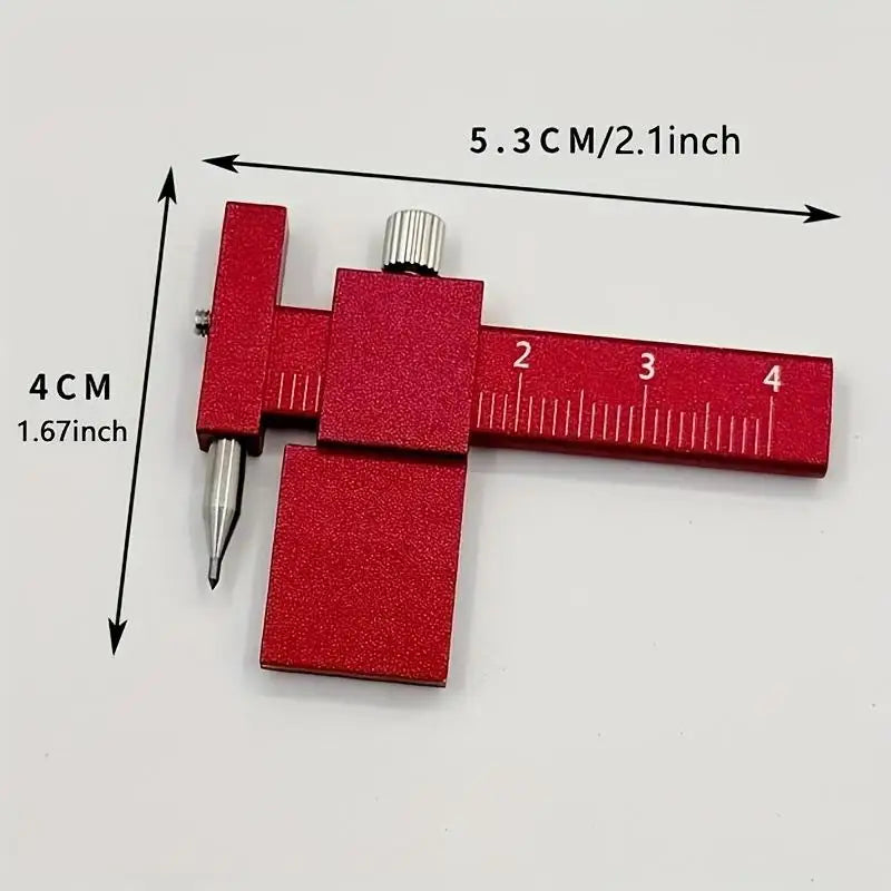 Scale Auxiliary Ruler Tools Model Equidistant Scribing Parallel Qme