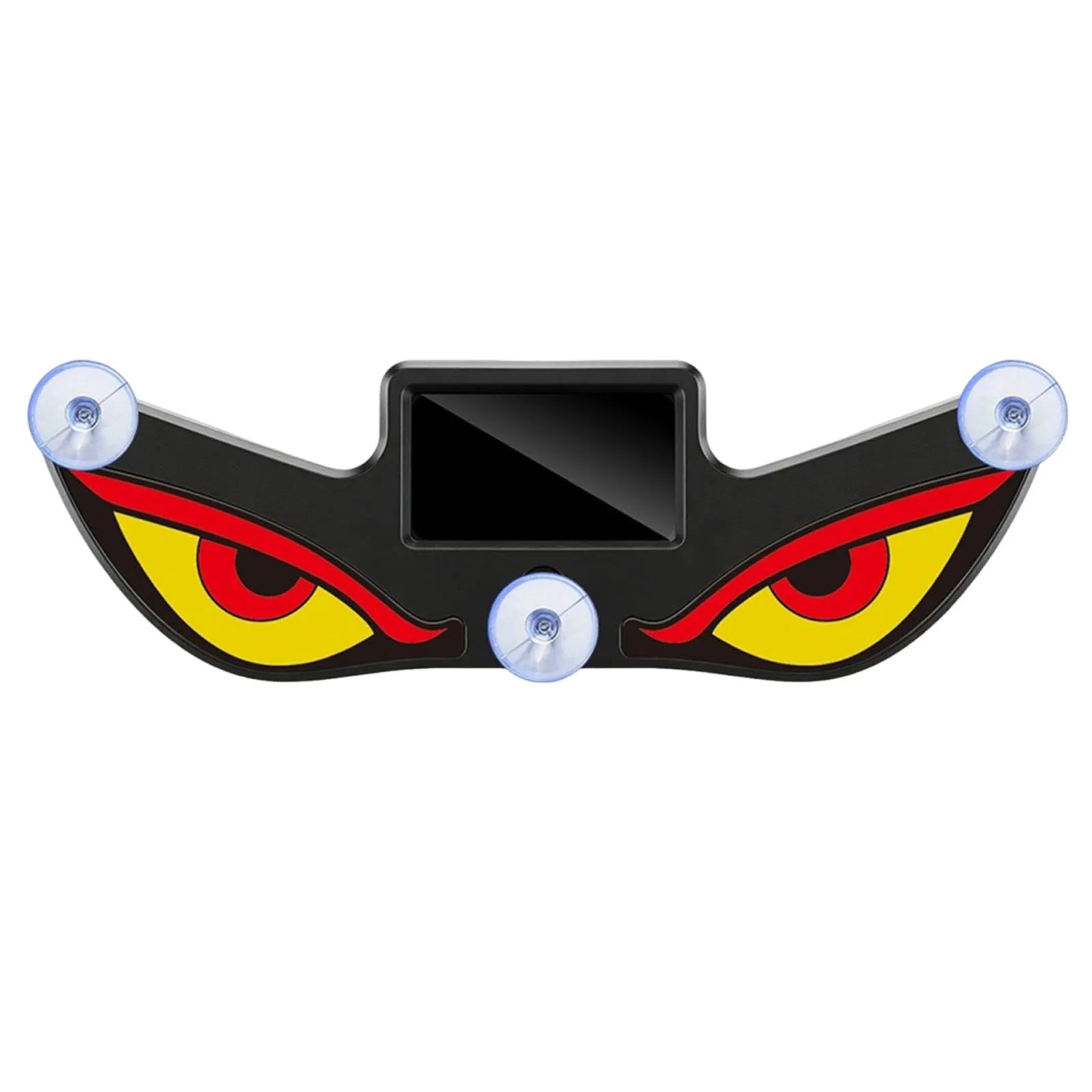 Evil Eye Window Decor Light Solar & USB Dual Power Anti-Theft Breathing Warning Light for Cars Windshield Rear Window Qme y4