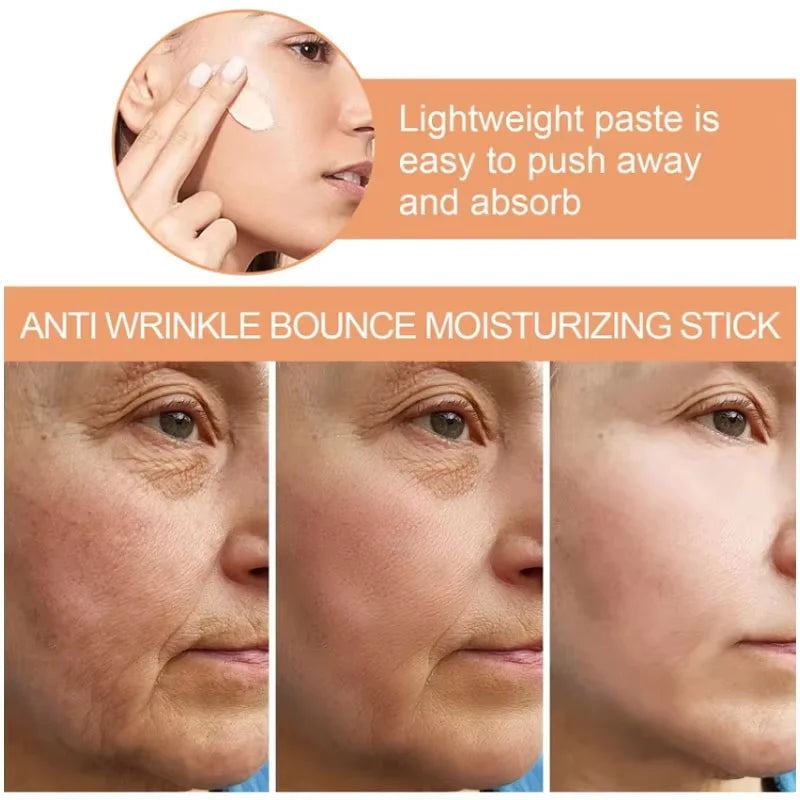 Instant Wrinkle Removal Multi Bounce Balm Facial Tightening Moisturizing Korean Anti-Wrinkle Balm Stick Cream Skin Care Products Qme