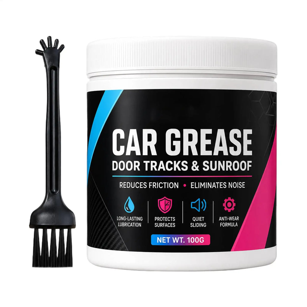 new Car Door Grease 100g Sliding Anti-Rust Door Track Lubrication Multipurpose Grease for Car Trailer Door Hinge Window Track Qme