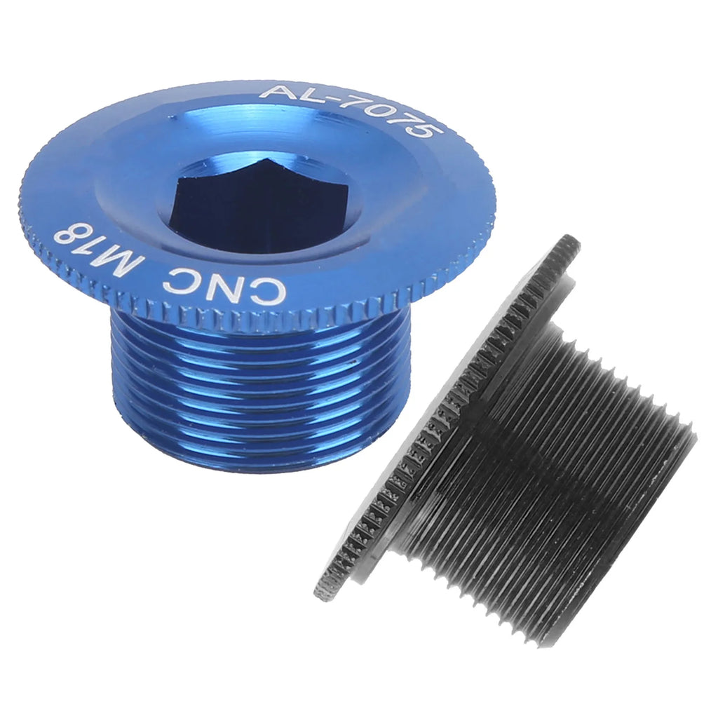 Mountain Bike Crank Arm Fixing Bolts Aluminum Alloy Crank Cover Screw Crank Cover Crank Arm Fixing Bolts Qme