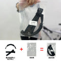 Popular Road Folding Bicycle Lightweight Carrying Strap Portable Qme black