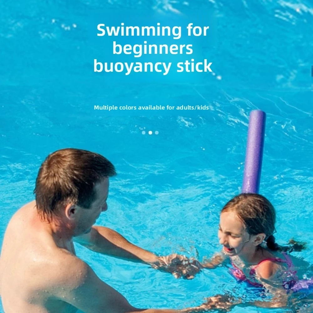 Multicolored Hollow Float Stick Durable Buoyancy Support Accessory Ideal for Daily Swimming Practice Pool and Beach Water Games Qme