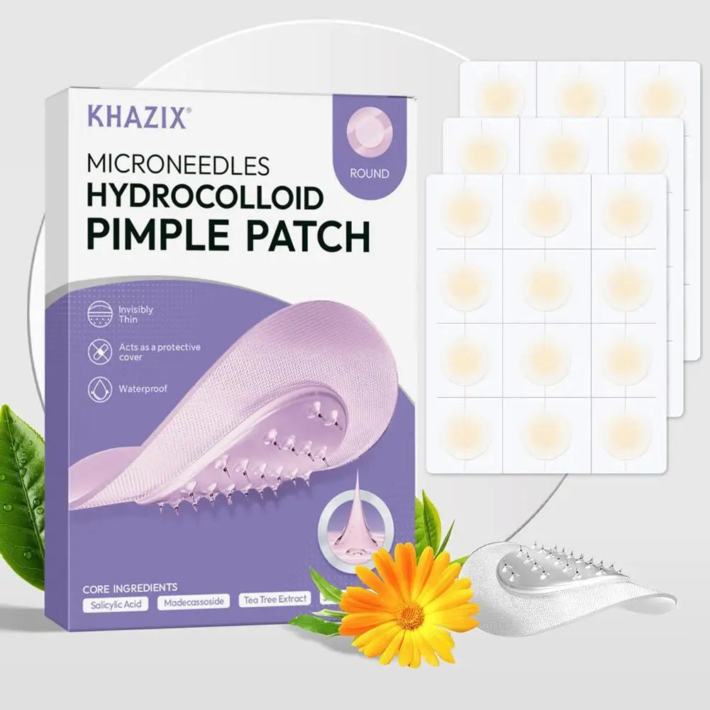 Microneedle Acne Patches Invisible Breathable Pimple Patch For Acne Removal Acne Spot Treatment For Face Pimple Patch X9A7 Qme