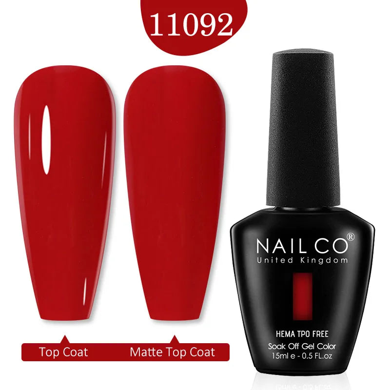 NAILCO Glitter Reflective Series Gel Nail Polish Nails Art Semi Qme