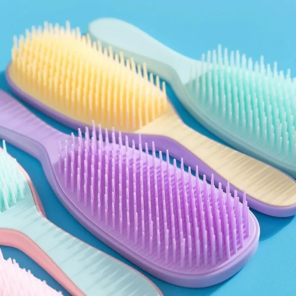Scalp Massage Comb Anti-static Hair Brushes Not Knotted Tangle Qme