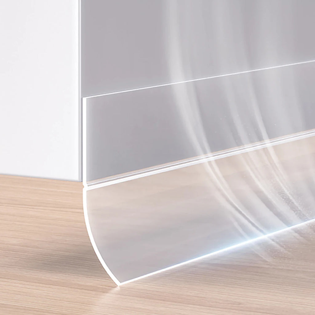 600cm Window Rain Drip Guard Waterproof Rubber Edge Sealing Strip Waterproof Door Window Rain Deflector Water Barrier Strip Qme