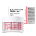 Korean PDRN Pink Collagen Capsule Cream with Niacinamide Cream Firmming Deep Hydration Wrinkle Reduction Moisturizing Beauty Qme 1pc