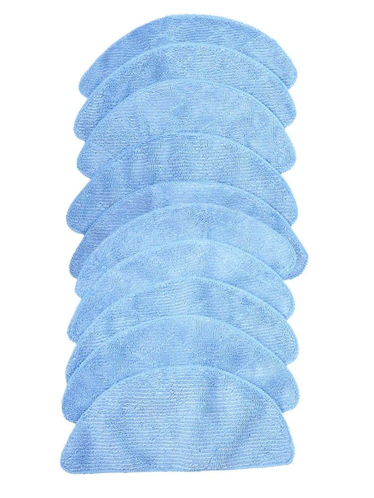 4/10 X Mop Cloths Rag For Honiture Q 5 Sweeping Robot Replace Dry /Wet Usage Mop Cloths Pad Spare Parts And Accessories Qme