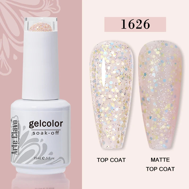 Arte Clavo Gel Varnishes Summer Semi-permanent Nails UV LED Lamp