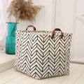Organizer Bag Cotton and Linen Dirty Clothes Laundry Basket Foldable Laundry Basket Storage Household Sundries Storage Basket Qme Geometry
