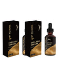 Eyelash Growth Serum - Guaranteed Results in 3-4 Weeks, Castor Oil & Collagen Formula for Longer, Thicker Lashes Qme Brown 30g