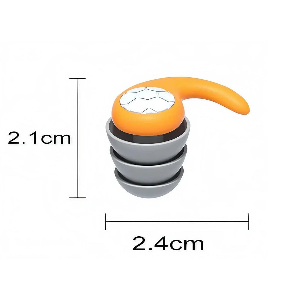 Soft Silicone Earplugs Waterproof Noise Cancelling Comfortable Qme