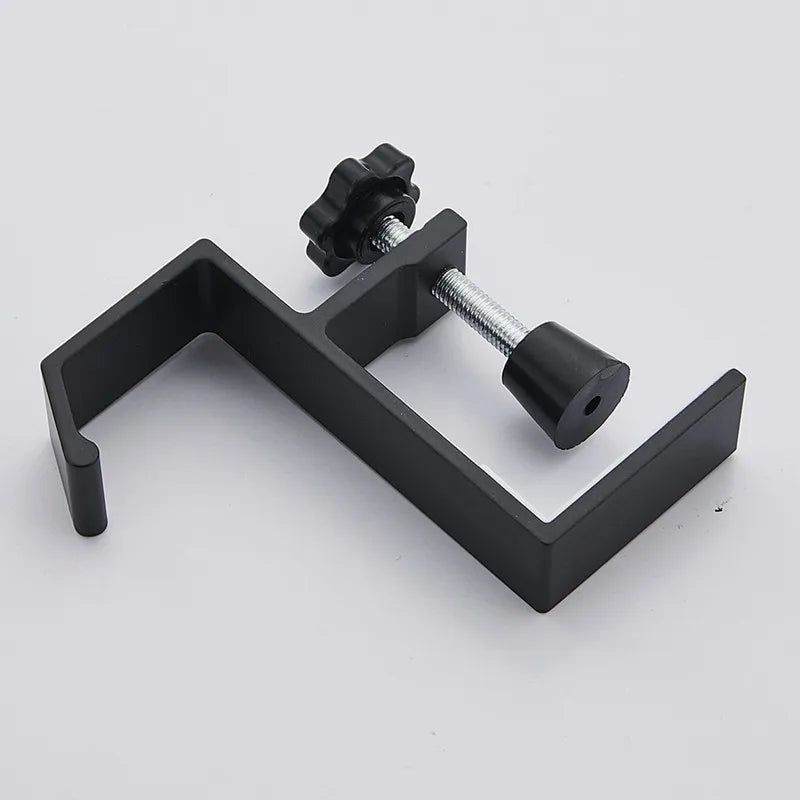 Multi-functional Table Hook Punch-free Hanging Bag Student Desk Side Qme Black